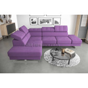 EUFORIA __300 * 225cm - Fabric Velvet - Corner Sofa
