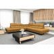 EUFORIA MAX __300 * 300cm - GREY Faux Leather - Corner Sofa