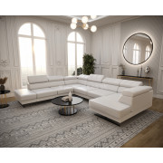 EUFORIA MAX 2__300*350*180cm - Faux Leather - Corner Sofa