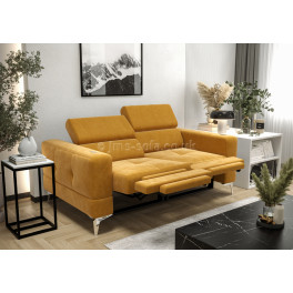 Sofa  TORONTO  2 + RELAX - 180 cm ( materiał plamoodporny )
