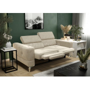 Sofa  TORONTO  2 + RELAX - 180 cm ( materiał plamoodporny )