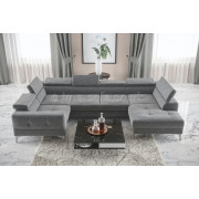 TORONTO MAX 1 -  185*350*168cm - Corner Sofa Bed