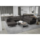 FIONA MAX 1 - 265*350*220cm - Fabric  - Corner Sofa